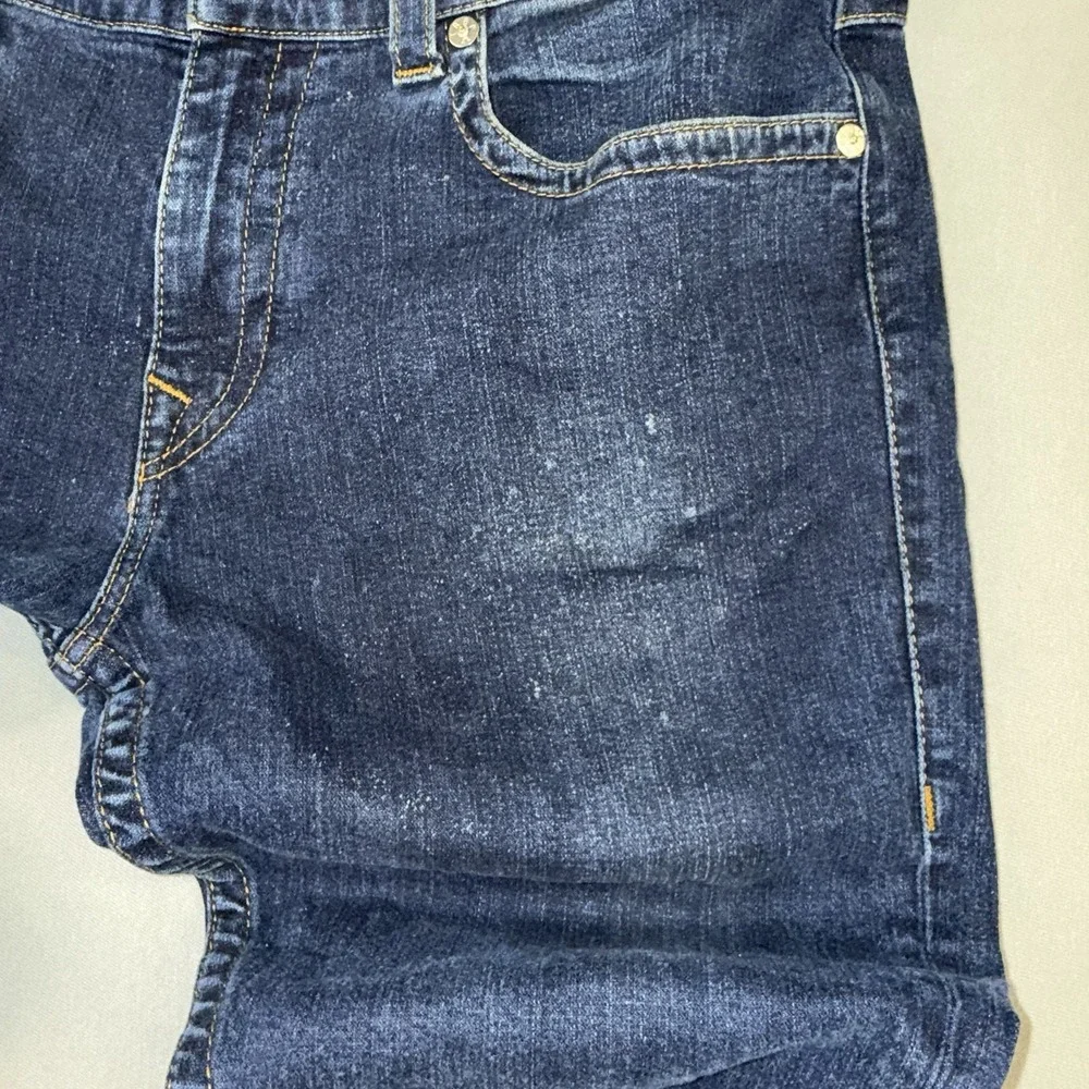Men's True Religion Ricky Relaxed Straight Jeans Blue Size 38